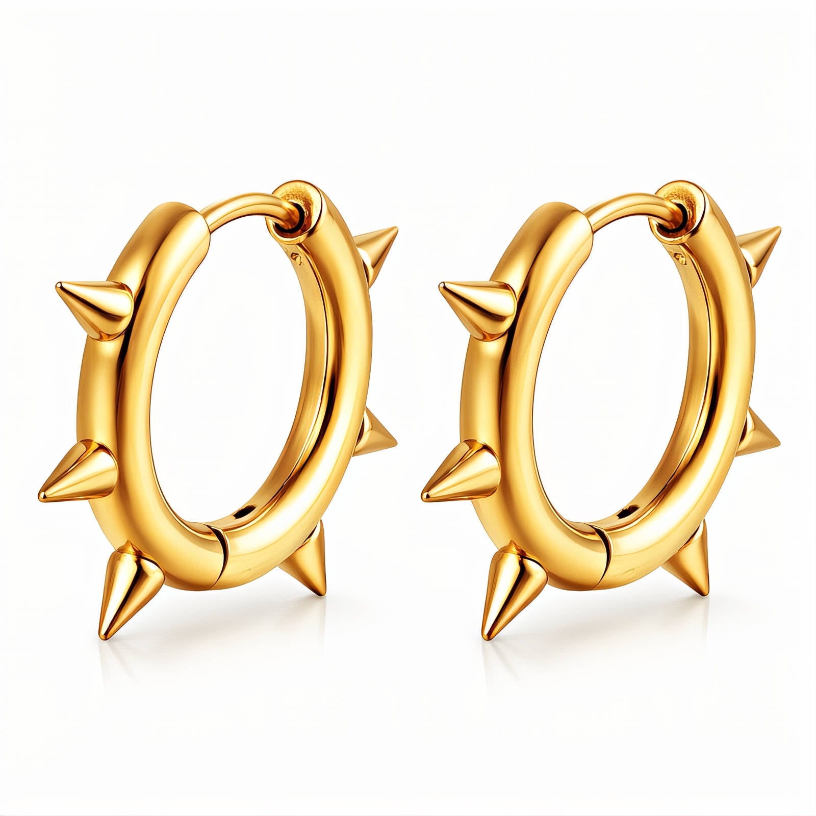 Stellar hoop earrings