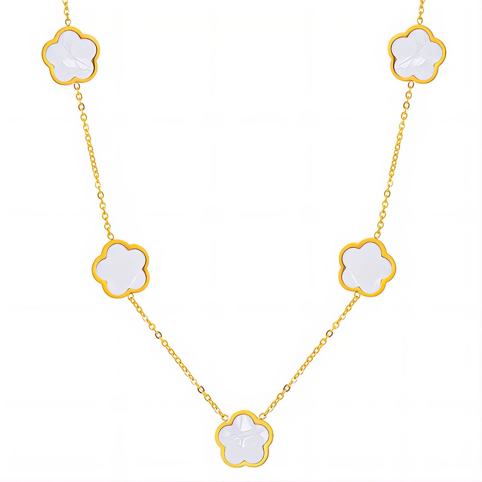 Meadow Necklace - White