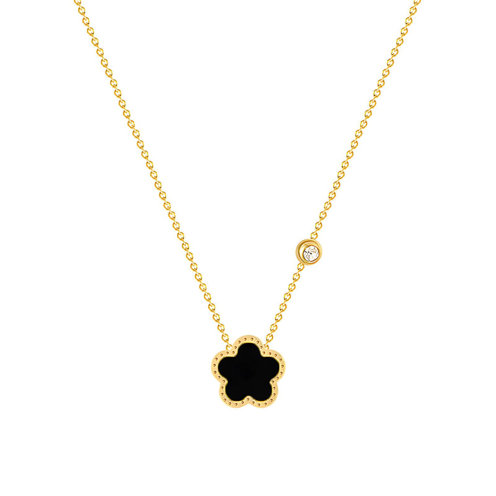 Meadow Necklace - black