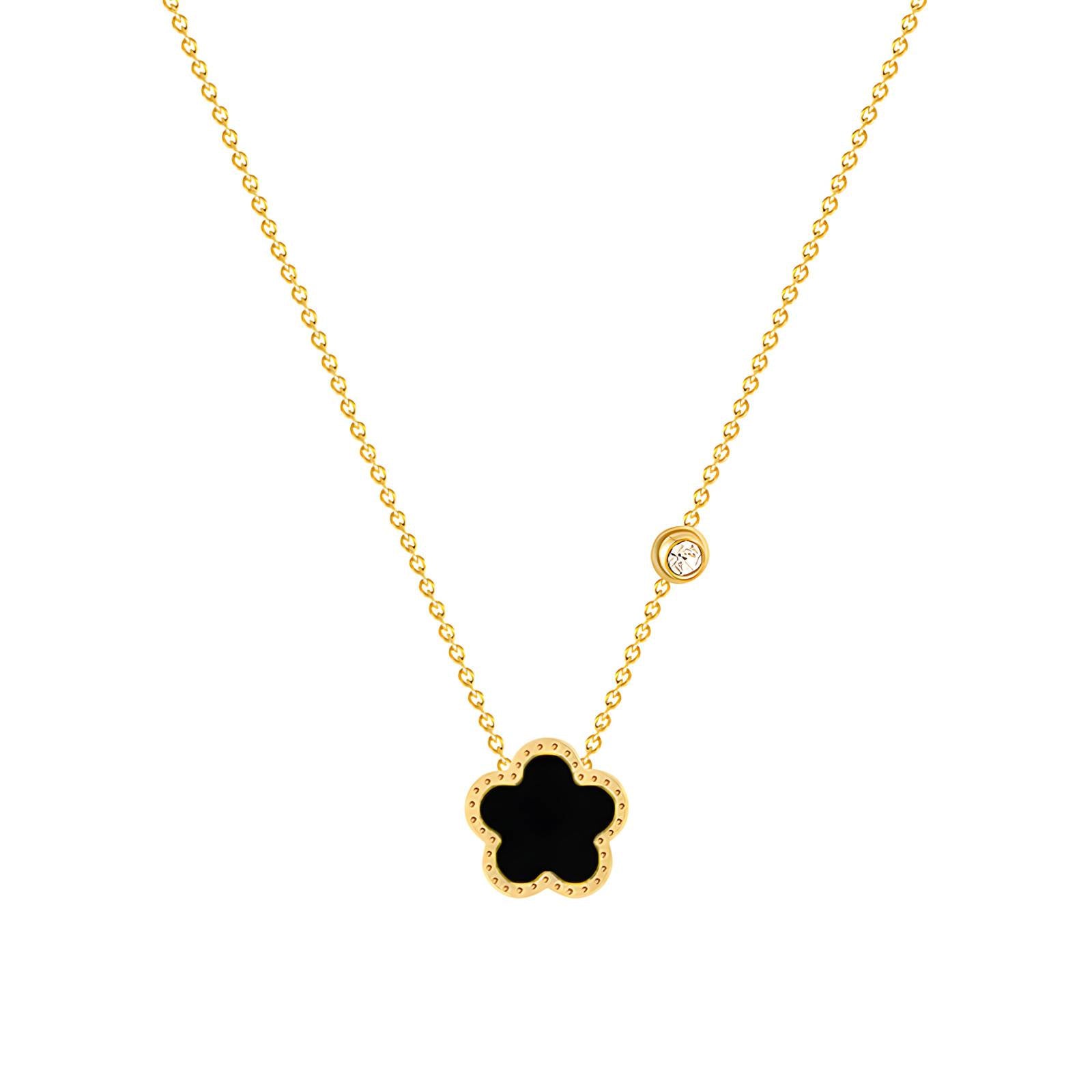 Meadow Necklace - black