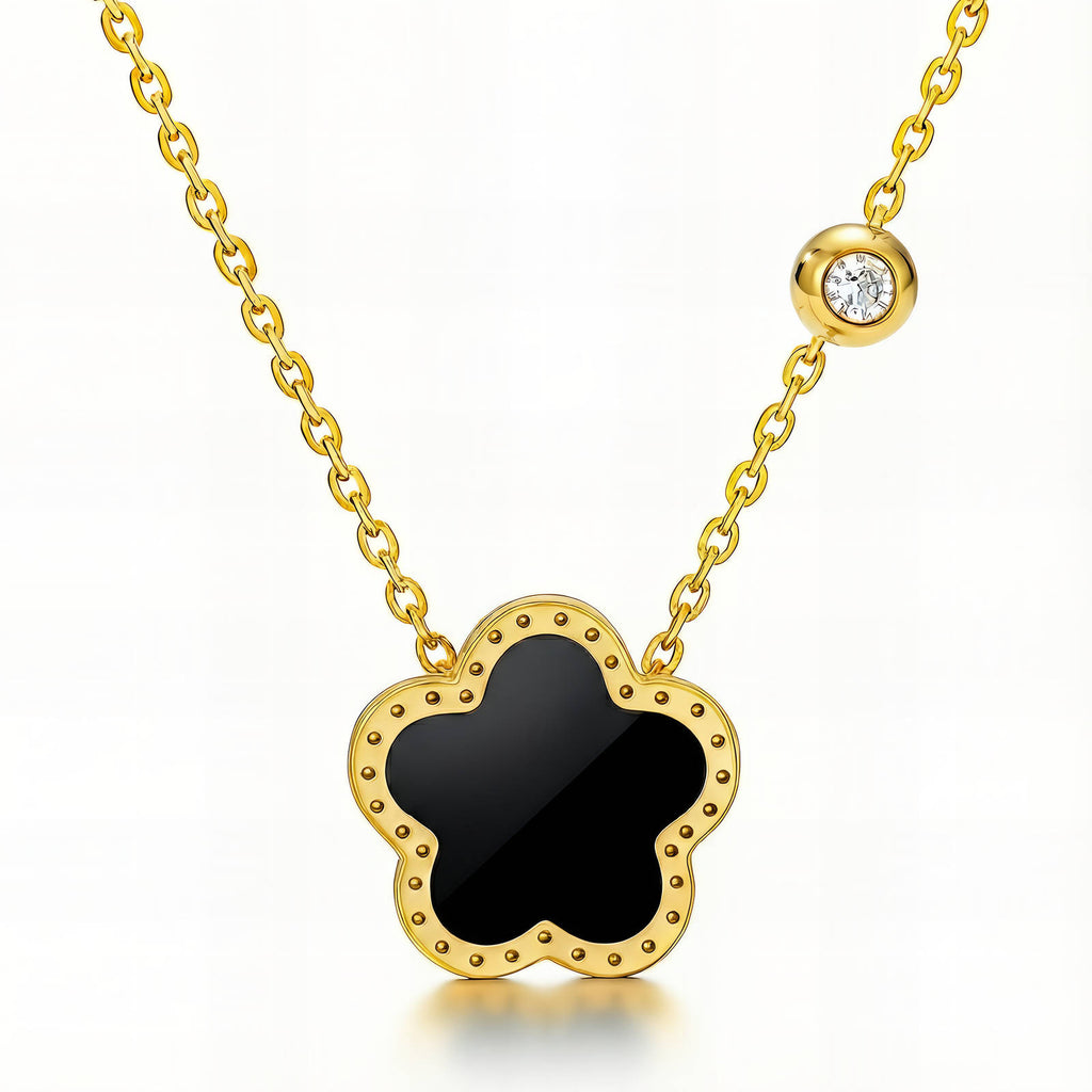 Meadow Necklace - black