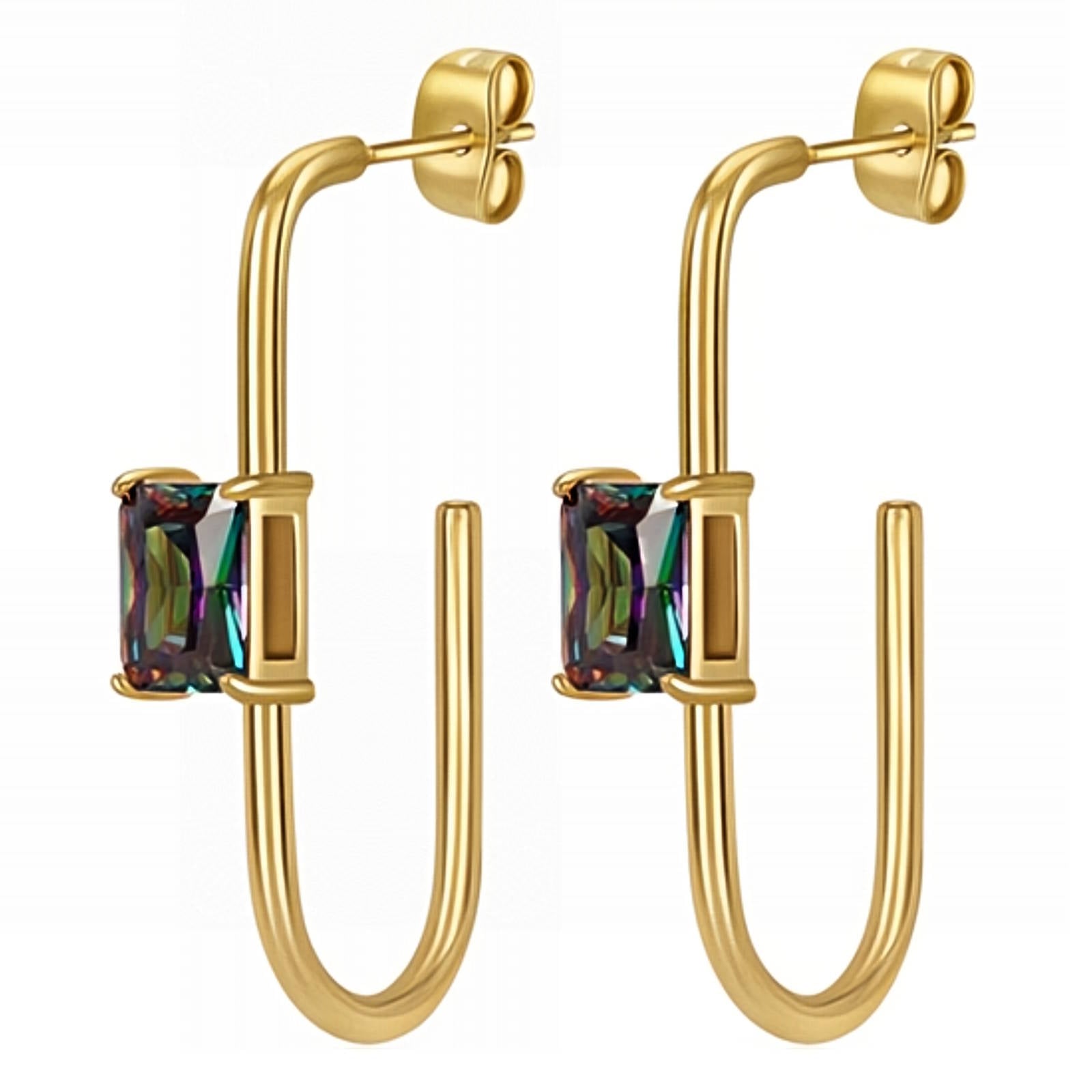 Belle Earrings - Dark